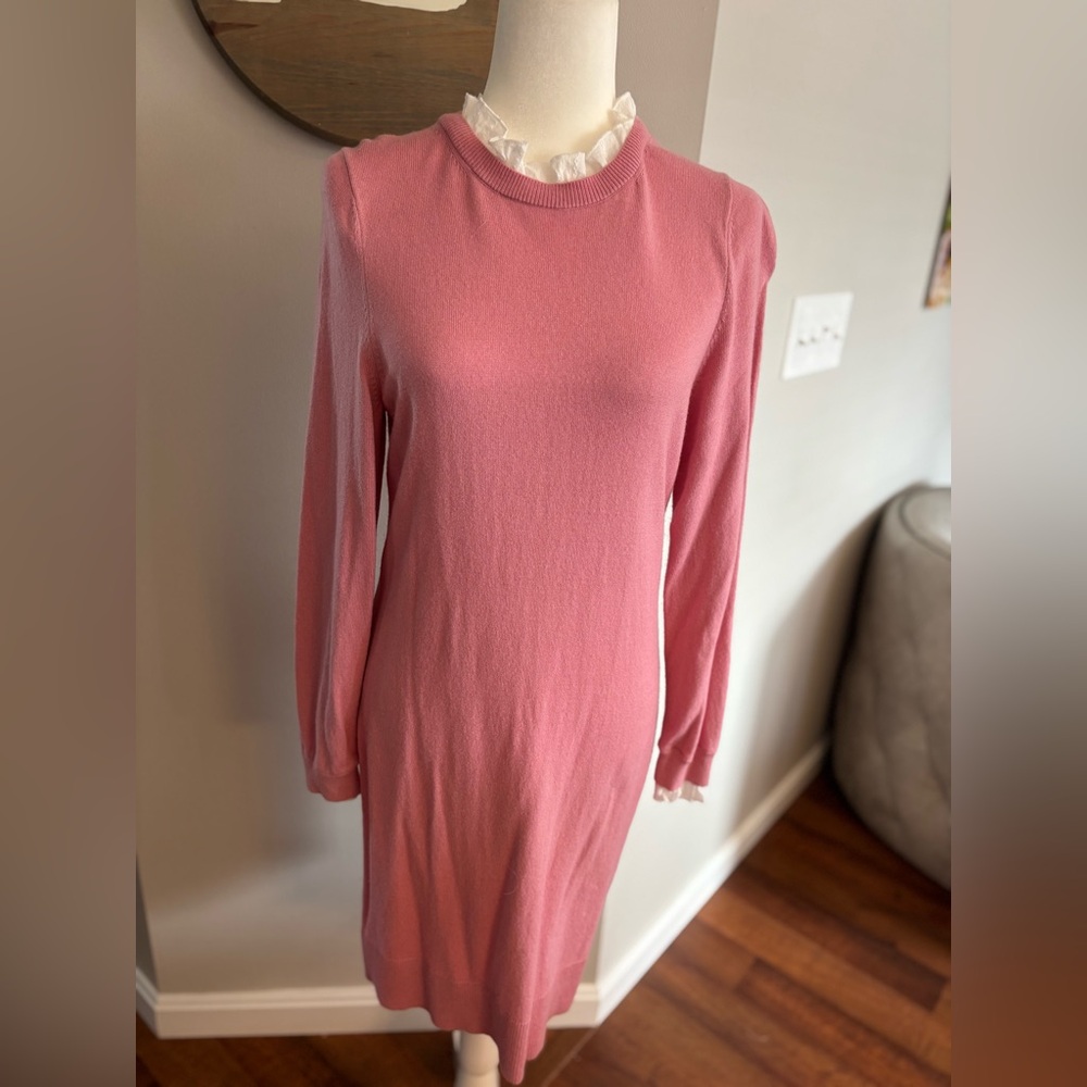 Boden Soft Pink Long Sleeve Dress